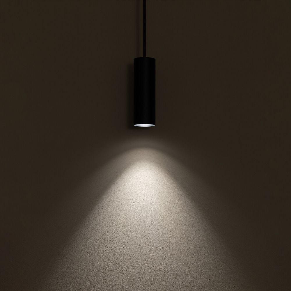 Nowodvorski Lighting Fourty lampa wisząca 1x10W czarny 10765