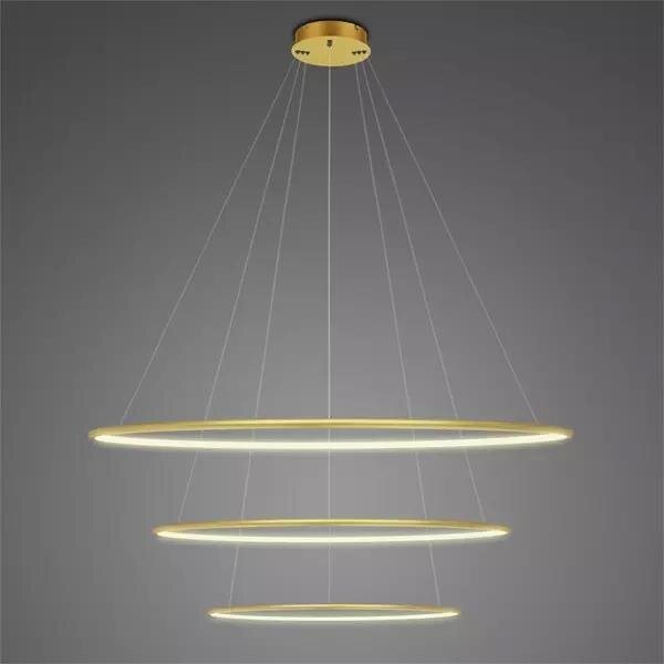 Altavola Design Ledowe Okręgi No. 3 lampa wisząca 99W złota LA075/P_80_in_4k_gold