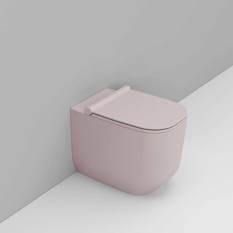 Ceramica Dolomite Alba miska WC stojąca bez kołnierza antyczny róż D503165