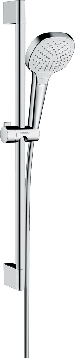 Hansgrohe Croma zestaw prysznicowy ścienny chrom-biały 26582400 - Wysyłka w 24h