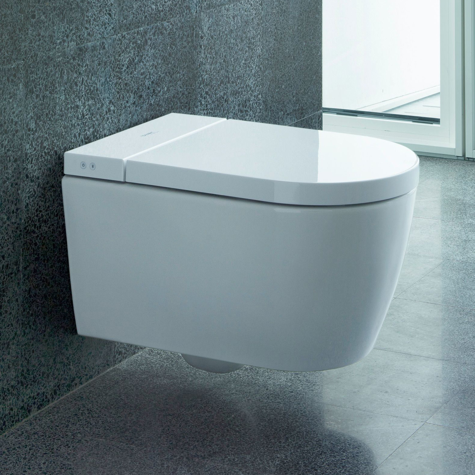 Duravit SensoWash Starck f Plus Compact miska WC Rimless wisząca z deską sedesową myjącą biała 650000012004320 - Wysyłka w 24h