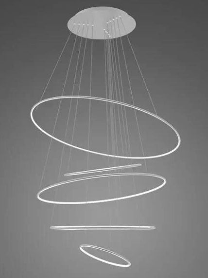 Altavola Design Led Shape lampa wisząca 1x192 W srebrna LA085/P_150_in_4k_silver_dimm