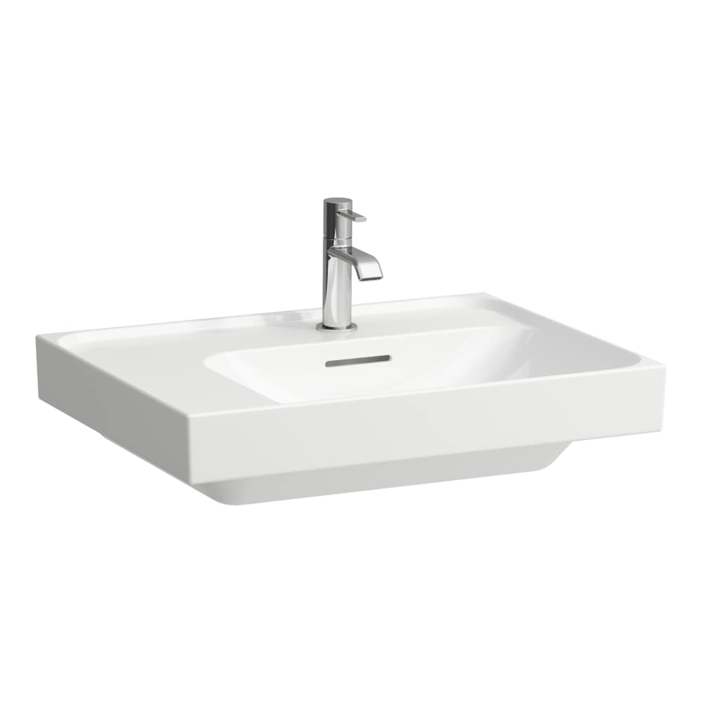Laufen Meda umywalka 60x46 cm prostokątna meblowa biały połysk H8181124001091