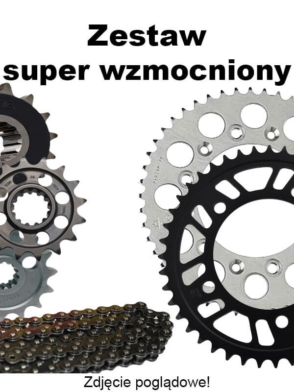 Kawasaki Kx 500 1987-2004 Zestaw Napędowy Did Super Wzmocniony Bezoring Kawasaki 1998 500 Kx 500