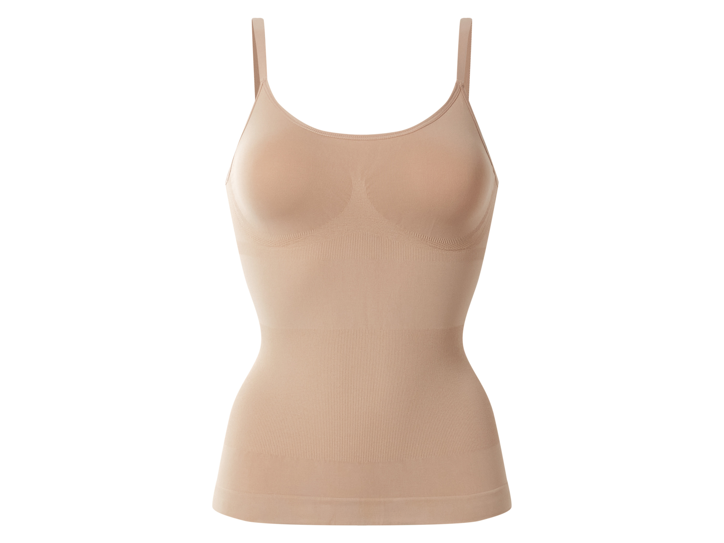 esmara Top modelujący damski soft Beżowy, L44/46