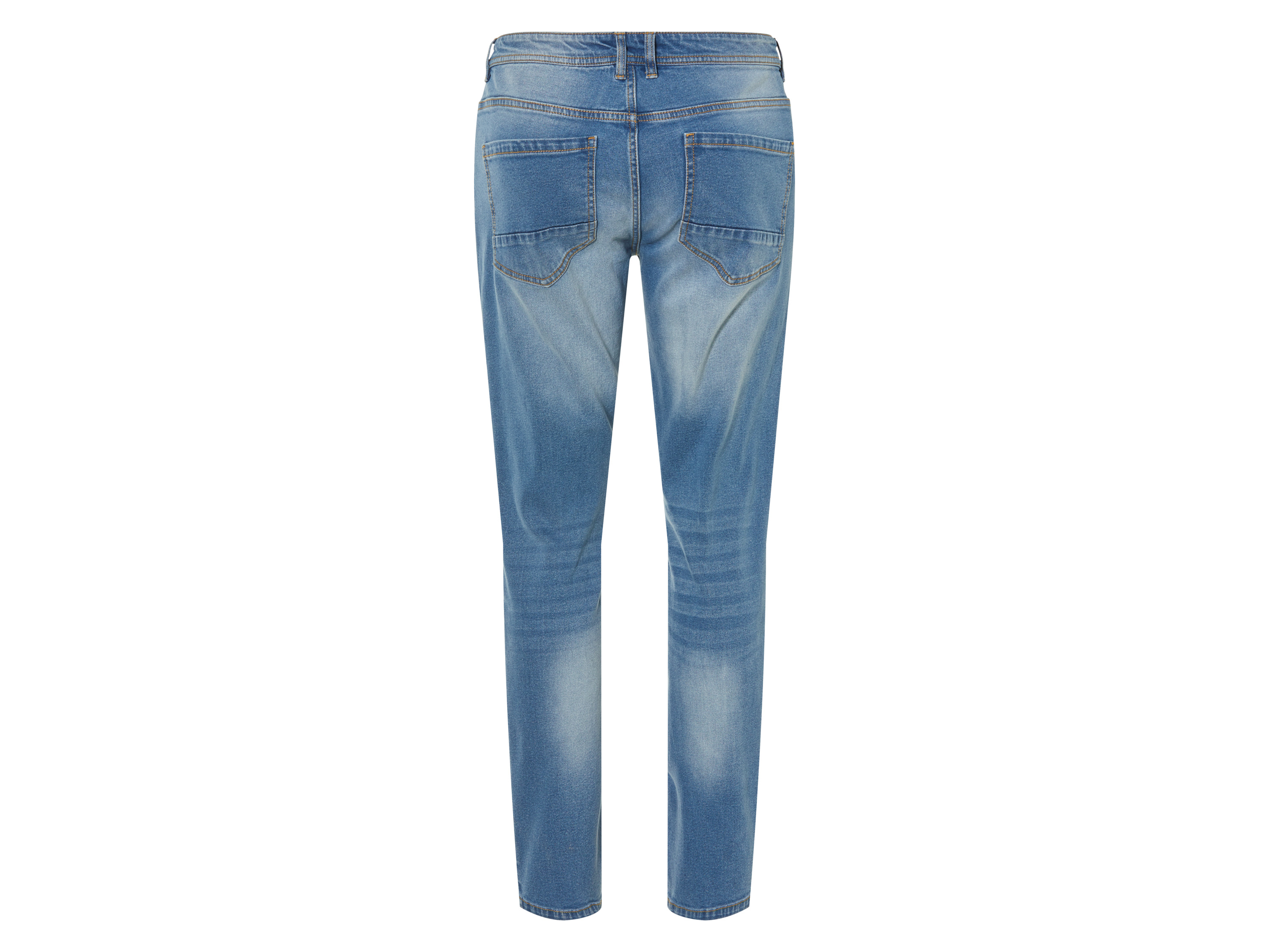 Livergy Jeansy męskie Slim Fit z bawełną Jasnoniebieski, 48 32/32