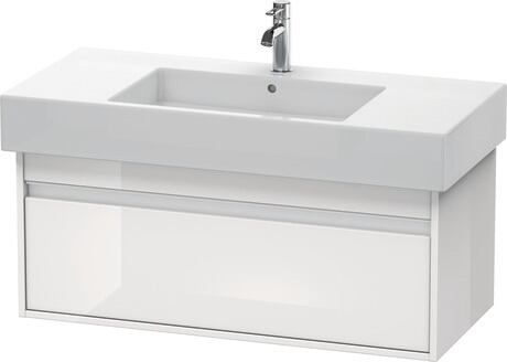 Darmowa Dostawa - Szafka 100x45.5x41 cm podumywalkowa wisząca biała Duravit Ketho KT669102222