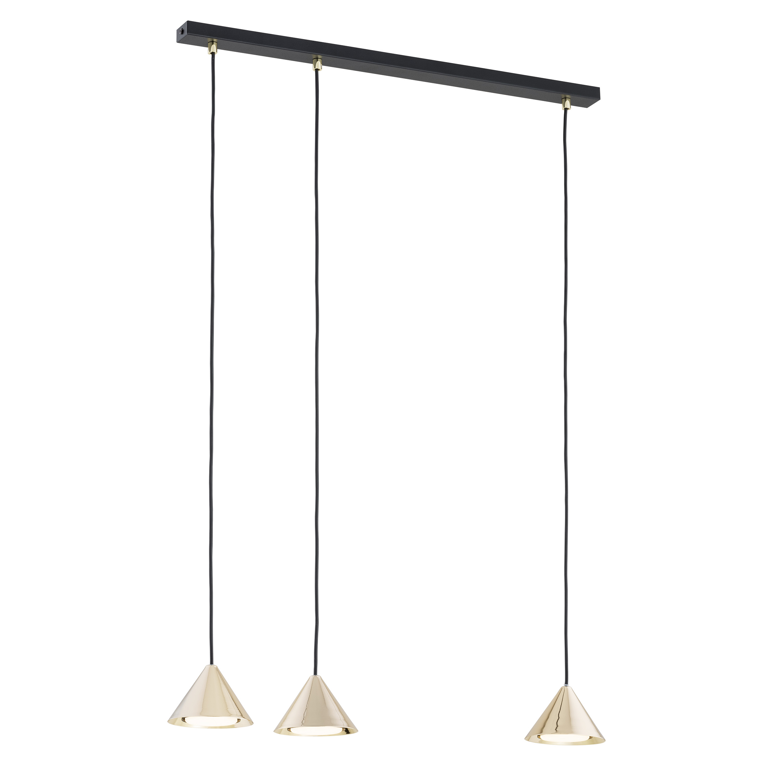 Darmowa Dostawa - Lampa wisząca 3x12 W czarny Emibig Elit 13293