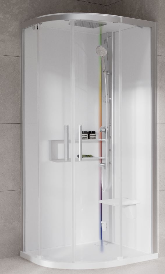Darmowa Dostawa - Kabina z hydromasażem Novellini Glax G22R109M51BB