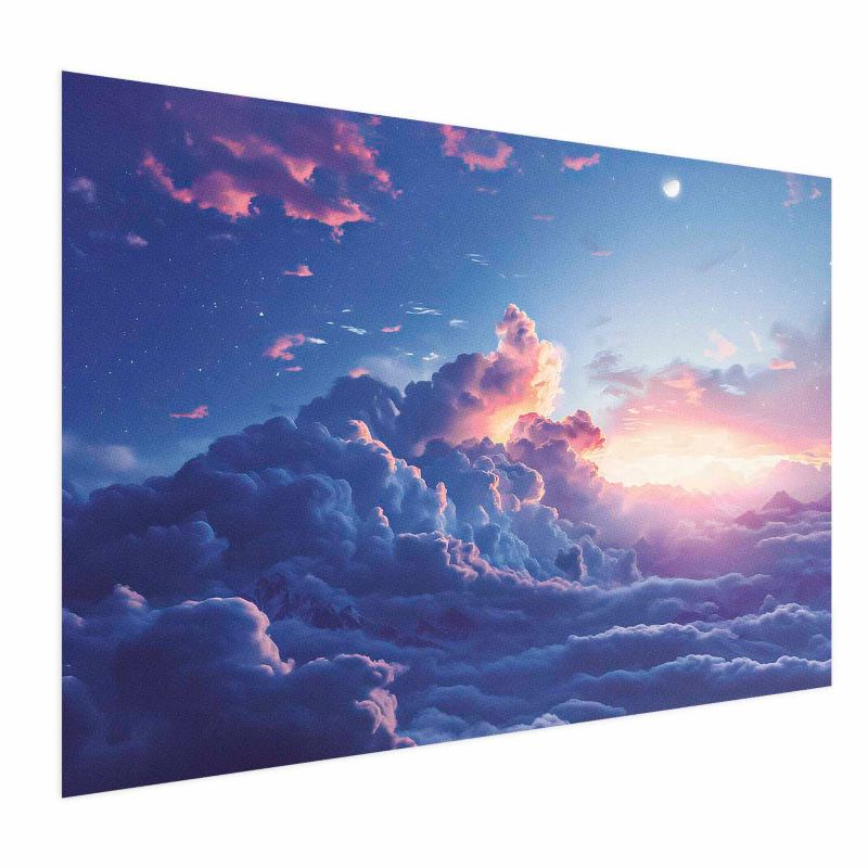 Plakat Artgeist Nocne góry 60x40 cm bez ramy 1 szt