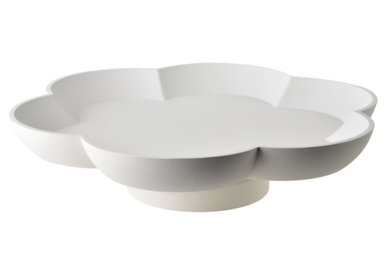 Patera dekoracyjna MDF Mondex DAZ 30x30x8 cm biała 1 szt.