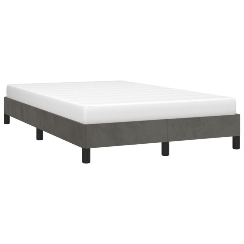 Łóżko tapicerowane WaszeMeble 120x190 cm ciemnoszara WM-3269626 1 szt.