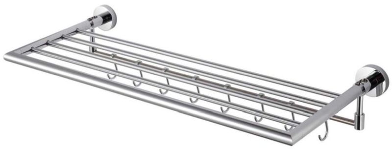 Półka na ręczniki Stella Classic chrom, ruchoma, 65,5x27x13,5 cm, montaż ścienny, 1 szt.