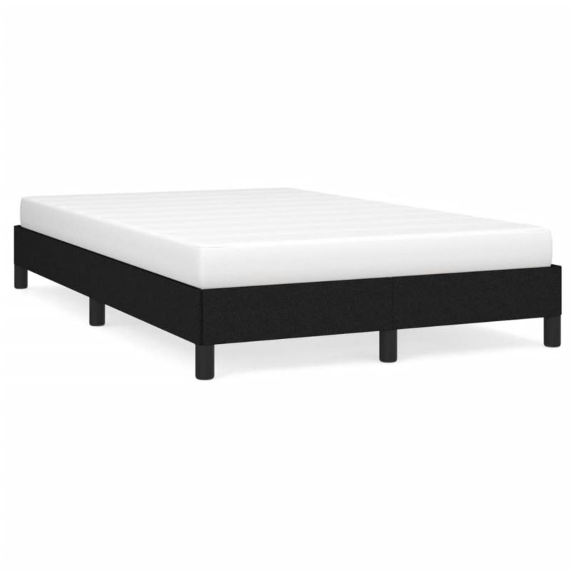 Łóżko tapicerowane WaszeMeble 120x190 cm czarna WM-379484 1 szt.