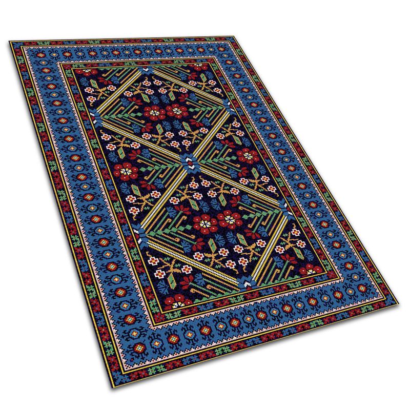 Dywan Zewnętrzny Na Patio Tulup 120x180 cm Do Ogrodu, Na Taras Geometryczne kwiaty retro 1 szt.