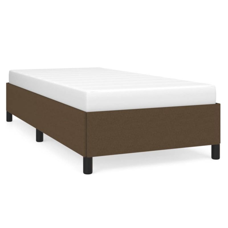 Łóżko tapicerowane WaszeMeble 90x200 cm Brązowe WM-347037 1 szt.