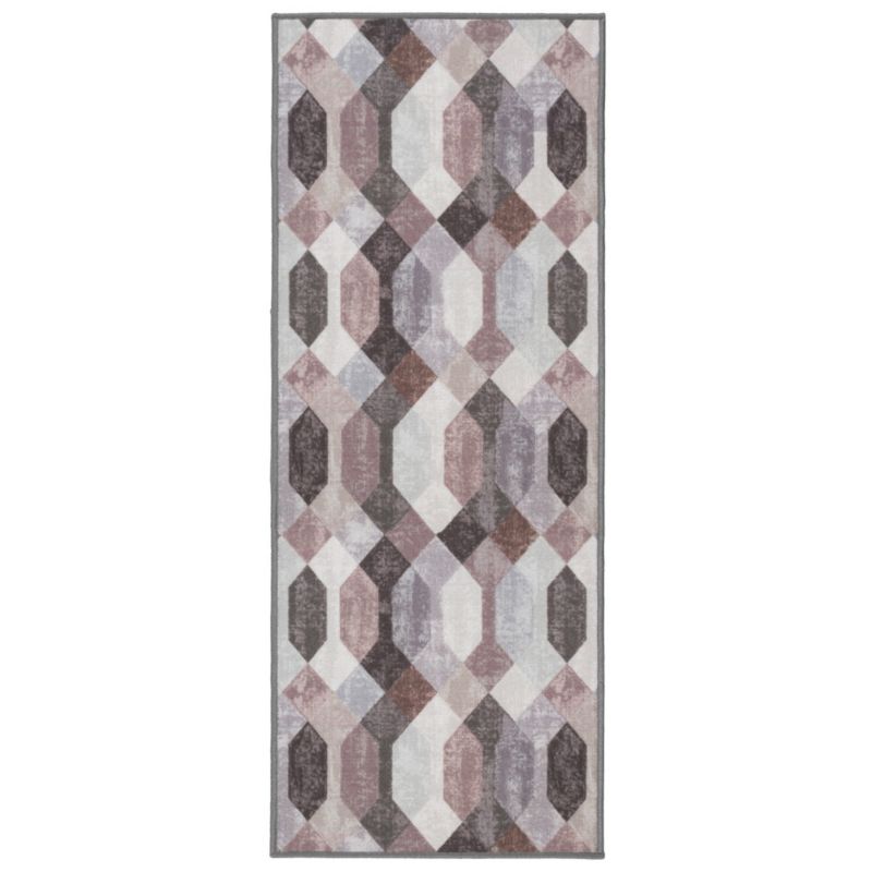 Chodnik antypoślizgowy 80x200 cm Vita e-floor Geometryczny wielokolorowy 1 szt