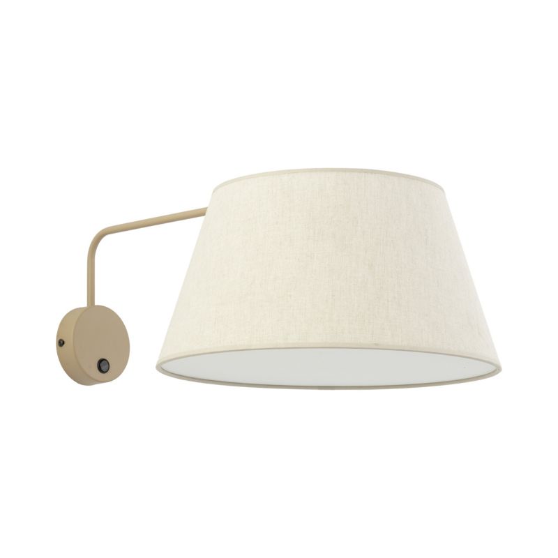 Kinkiet Tk Lighting Formo Sabia beżowy Len 1Xe27 - 1szt.