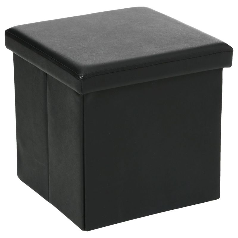 Pufa Callie Black Atmosphera czarna 38x38 cm 1 szt.