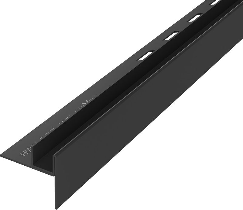 Listwa spadkowa do szkła Mexen Line-B czarna 180 cm prawa 1 szt.