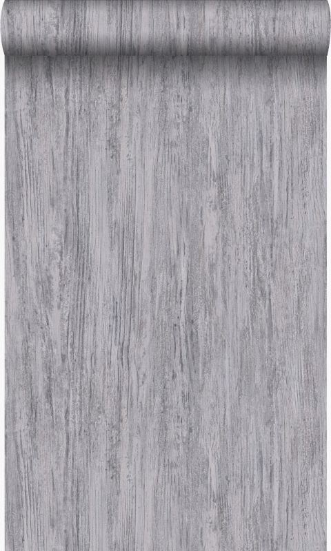 Tapeta Origin Wallcoverings wygląd drewna szarym 53 cm x 10.05 m - 1 rol.