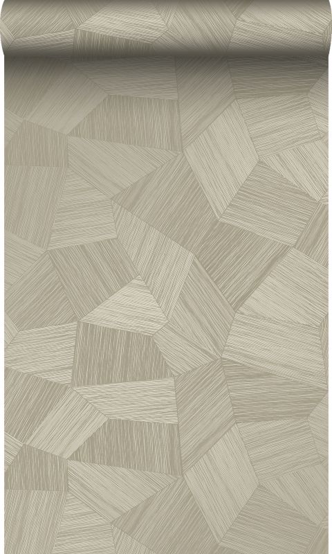 tapeta flizelinowa z ekoteksturą Origin Wallcoverings graficzny motyw 3D piaskowego beżu 53 cm x 10.05 m - 1 rol.
