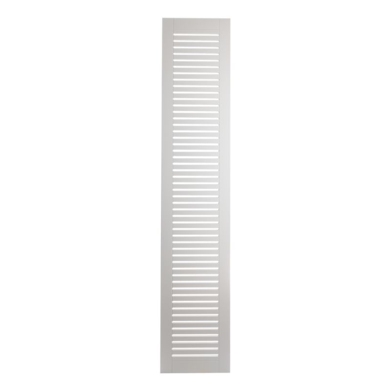 Drzwiczki ażurowe MDF lakier półmat Białe 187,6 x 37,2 cm KOS 1szt.