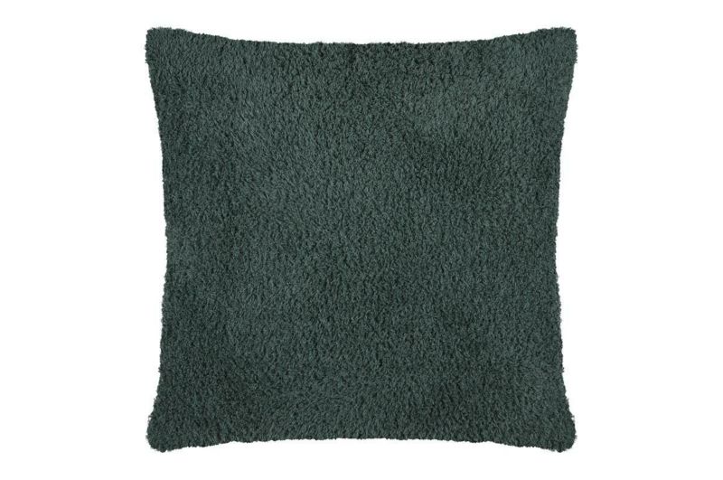 Poszewka MONTREAL STOF dekoracyjna na poduszkę 40x40 cm zielona futerko 1 szt.