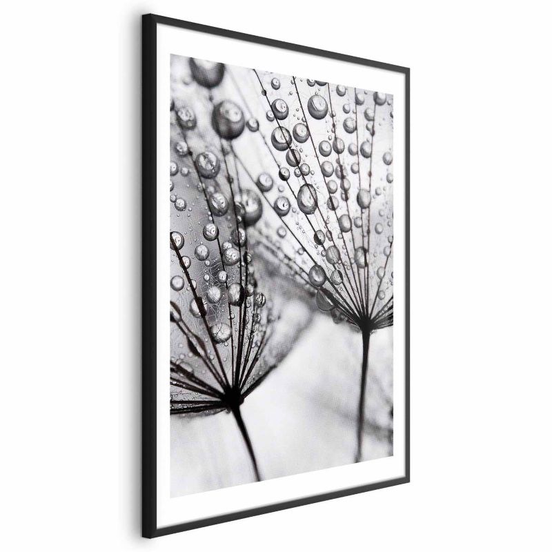 Plakat Artgeist Rosa 21x30 cm z ramą czarną 1 szt