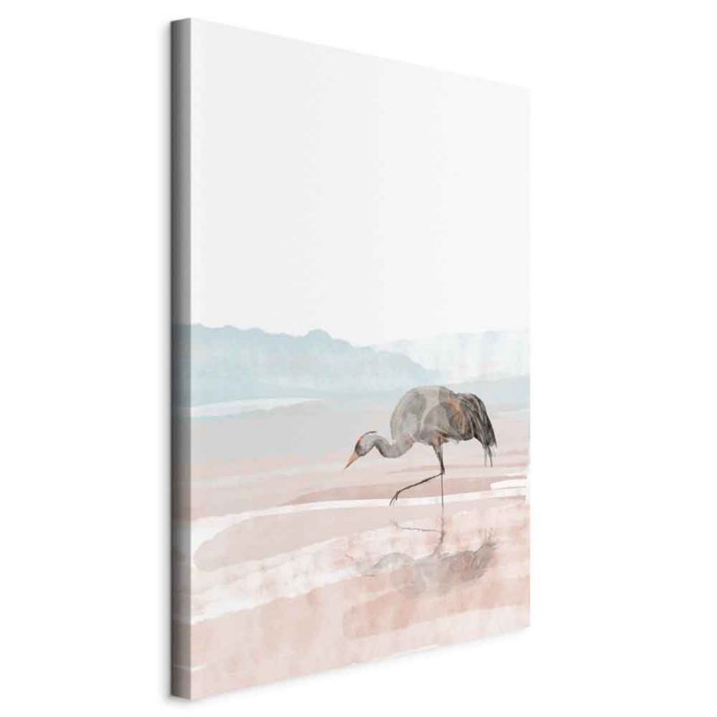 Obraz Artgeist Żuraw o poranku 60 x 90 cm płótno włoskie 1 szt