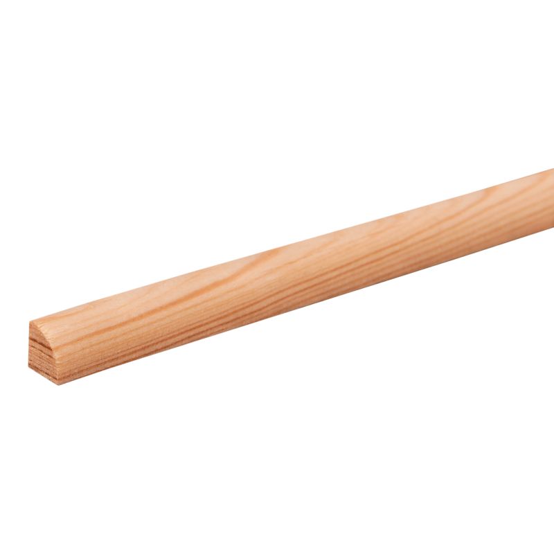 Ćwierćwałek wypukły sosna 12 x 12 x 1000 mm