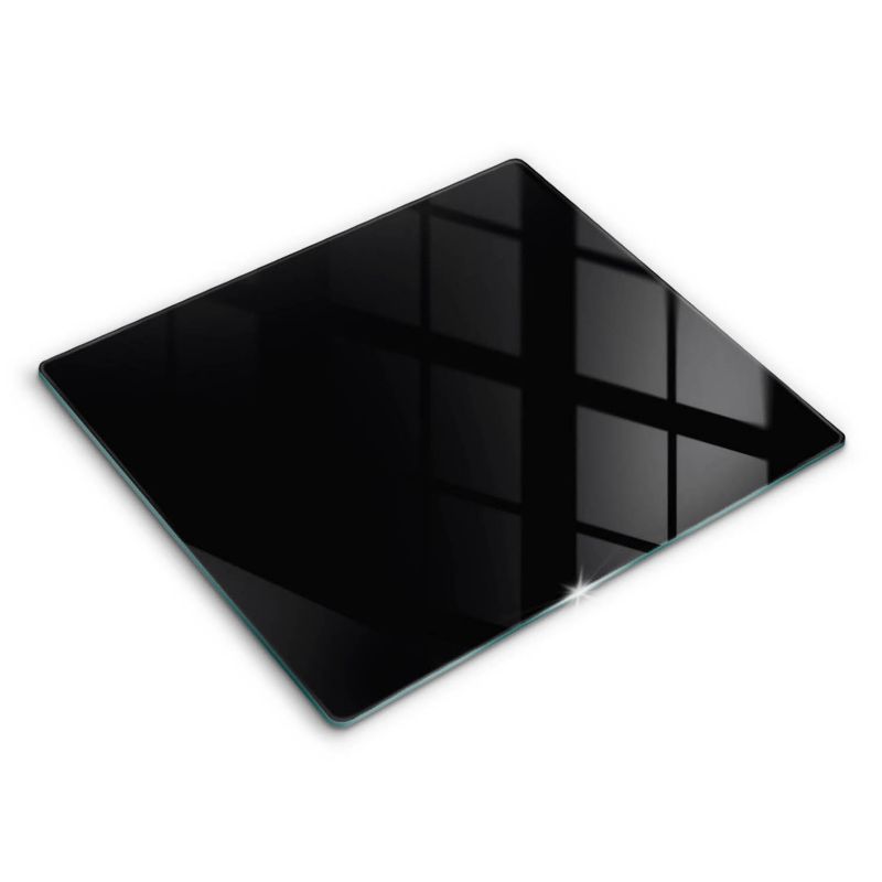 Szklana deska do krojenia Wallfluent 60x52 cm Kolor czarny 1 szt.