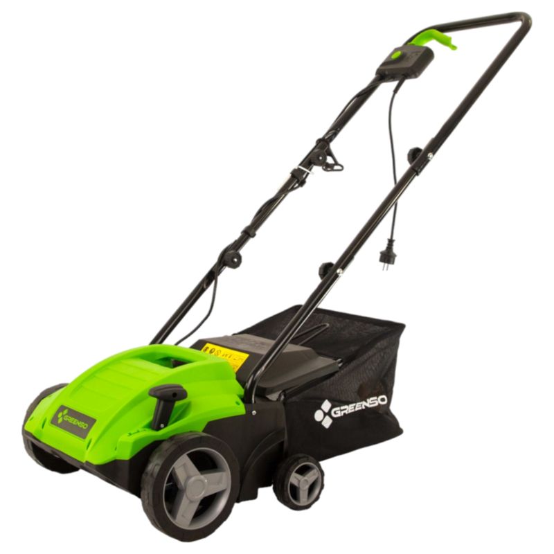 Wertykulator elektryczny Greenso WE32-1500 2w1 moc 1500 W szerokość 32 cm 1 szt.