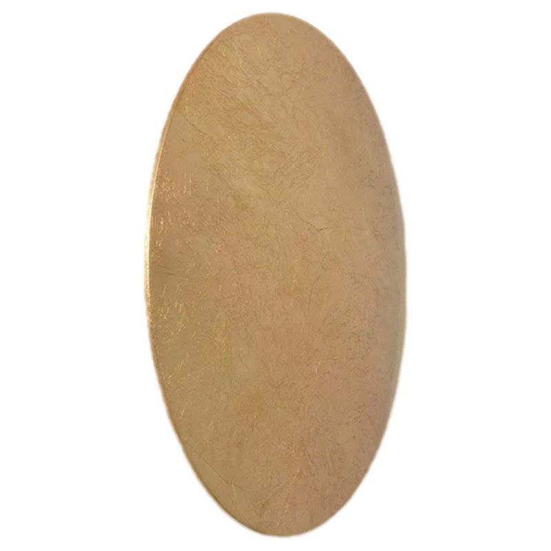 Kinkiet ścienny Abruzzo Greta złoty LED 18W 3200K 1200lm IP20 wym: 26 x 26 x 4,5 cm - 1 szt.