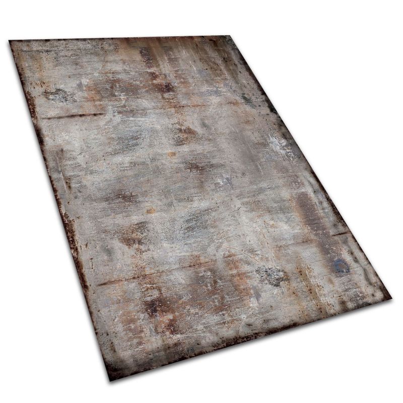 Dywan Ogrodowy Tulup 140x210 cm Balkon Ogród Patio Rdzawa blacha 1 szt.