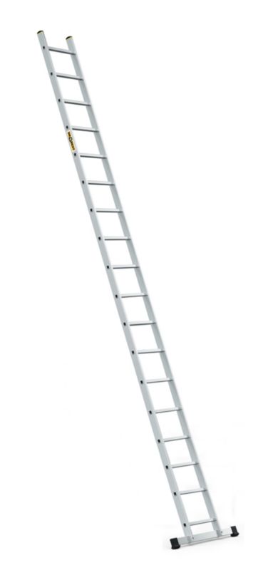 Drabina aluminiowa przystawna 1x18 stopni DRABEST profesjonalna 1szt.