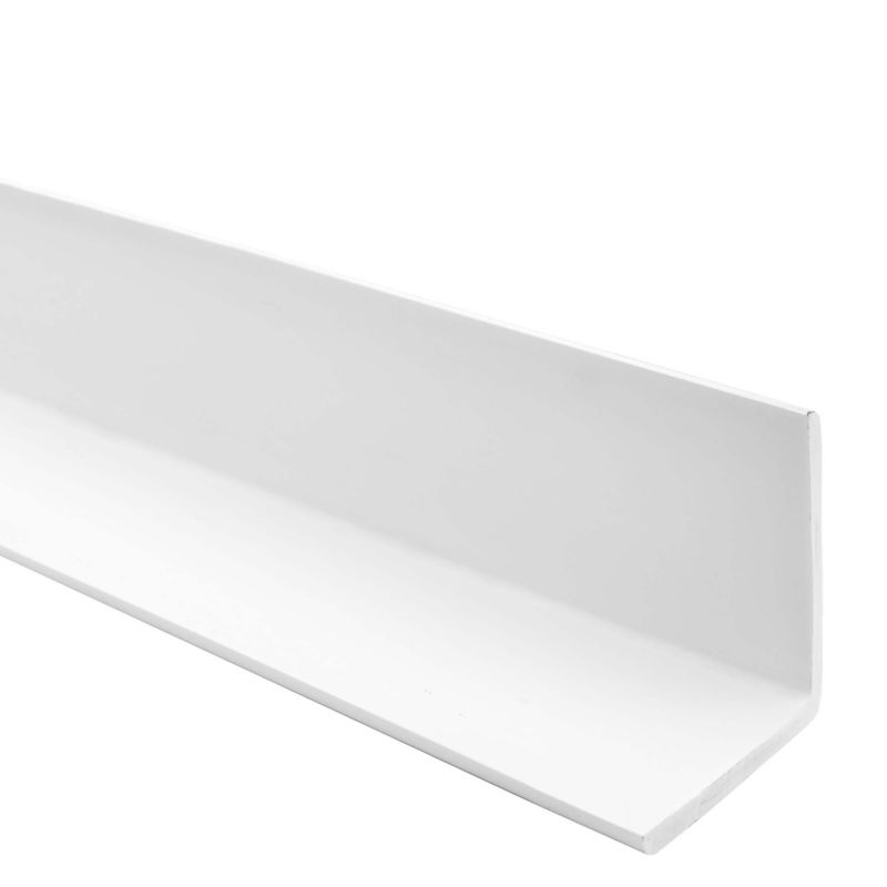 Kątownik miękki PCV 50x50mm, Ochronny profil L kątowy - 110 cm, biały, 1 szt.