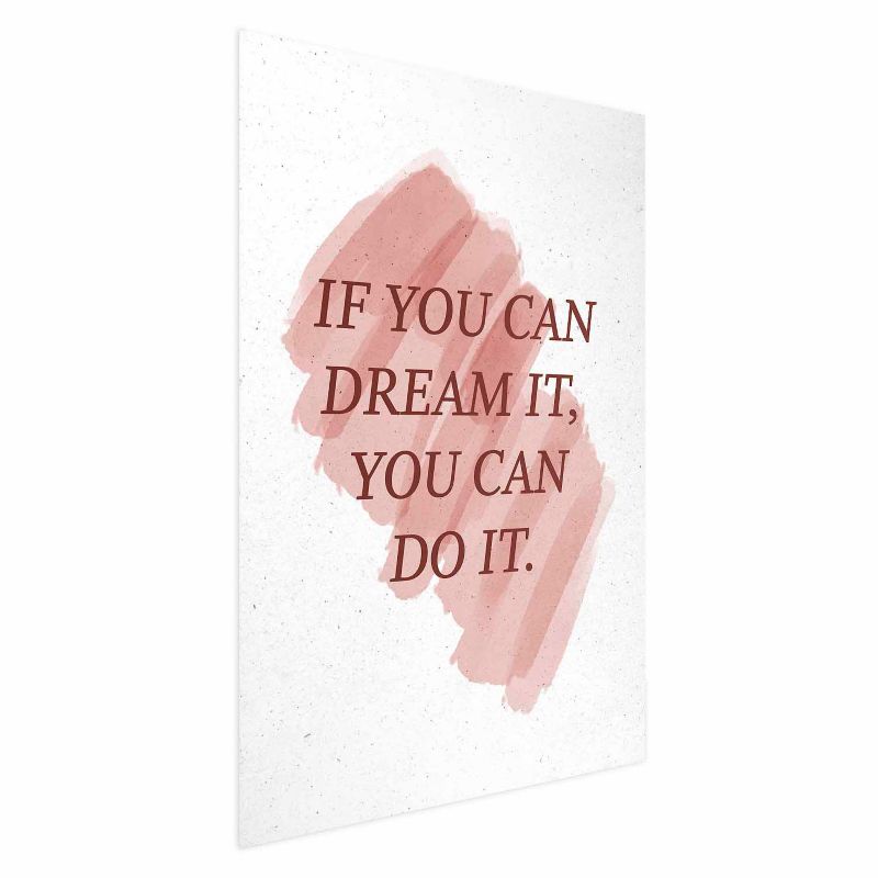 Plakat Artgeist You Can Do It 40x60 cm bez ramy bez marginesu 1 szt