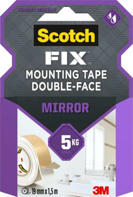 Taśma montażowa do luster 3M 19 mm x 1,5 m