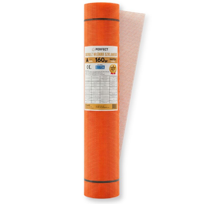 Siatka z włókna szklanego Perfect 1m x 50m 160 g 1 szt.