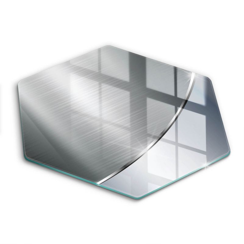 Szklana deska do krojenia Wallfluent h40 cm Wzór metalowa abstrakcja 1 szt.