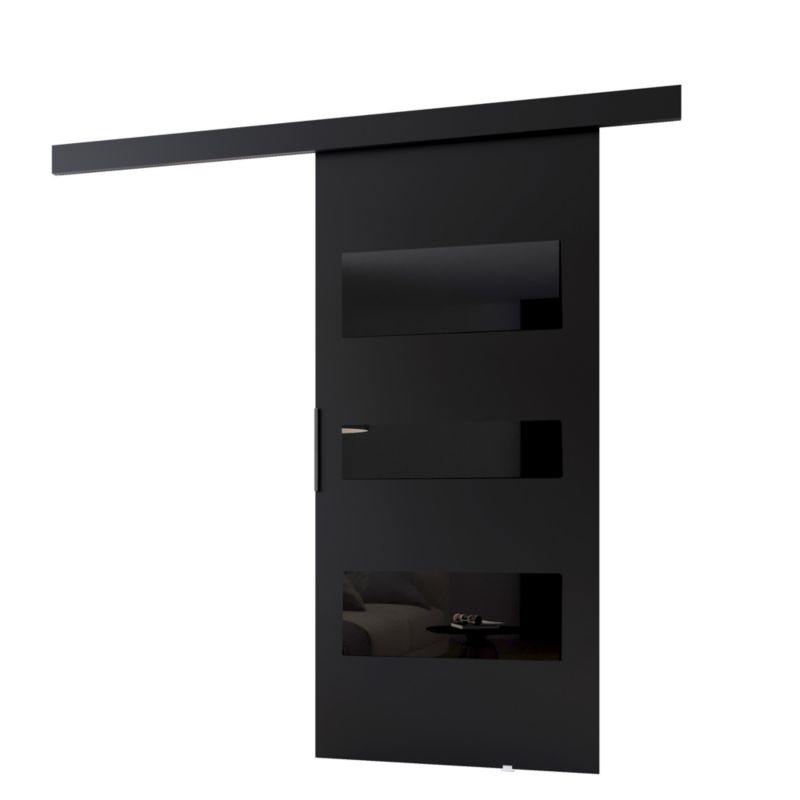 Drzwi przesuwne MINIO go for it CLEAN C 106 cm czarne 1 szt