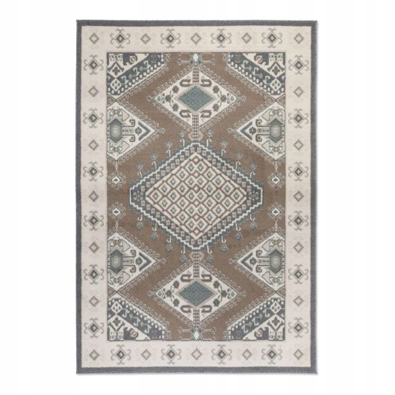 Dywan Hanse Home tradycyjny do salonu 200x290cm,klasyczny wzór beżowo kremowy 1 szt.