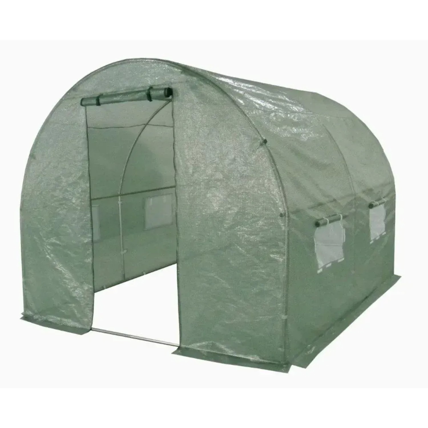 Tunel foliowy wzmocniony zielony - 2 x 2 m