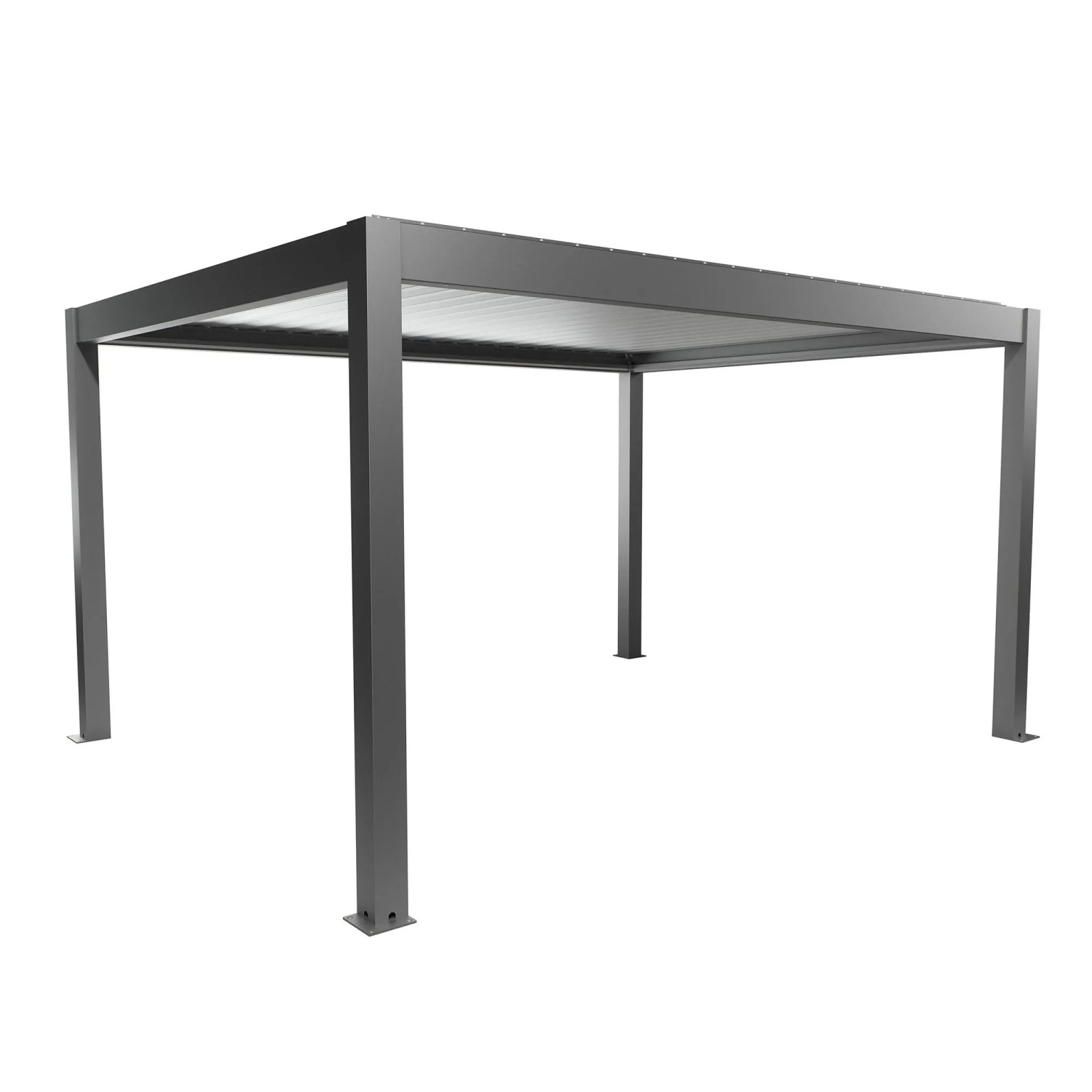 Biohort Pergola 4,5 m x 3,5 m Kwarc srebrny