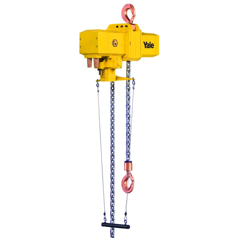 Yale CPA - ATEX Basic 2000 - 10000 kg - pneumatyczny wciągnik łańcuchowy