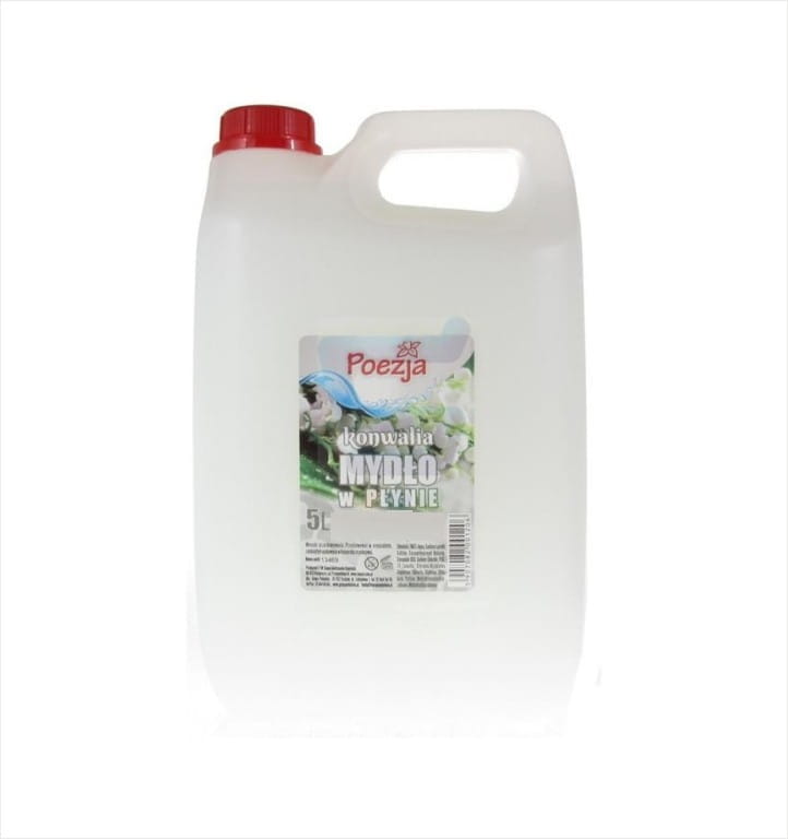 Mydło w płynie Poezja, konwaliowy, zapas, 5l