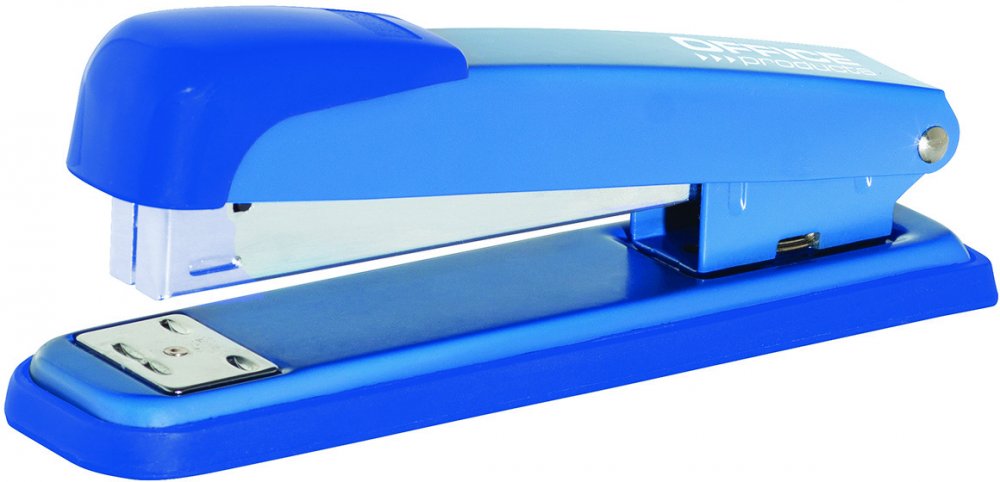 Zszywacz Office Products, do 40 kartek, niebieski