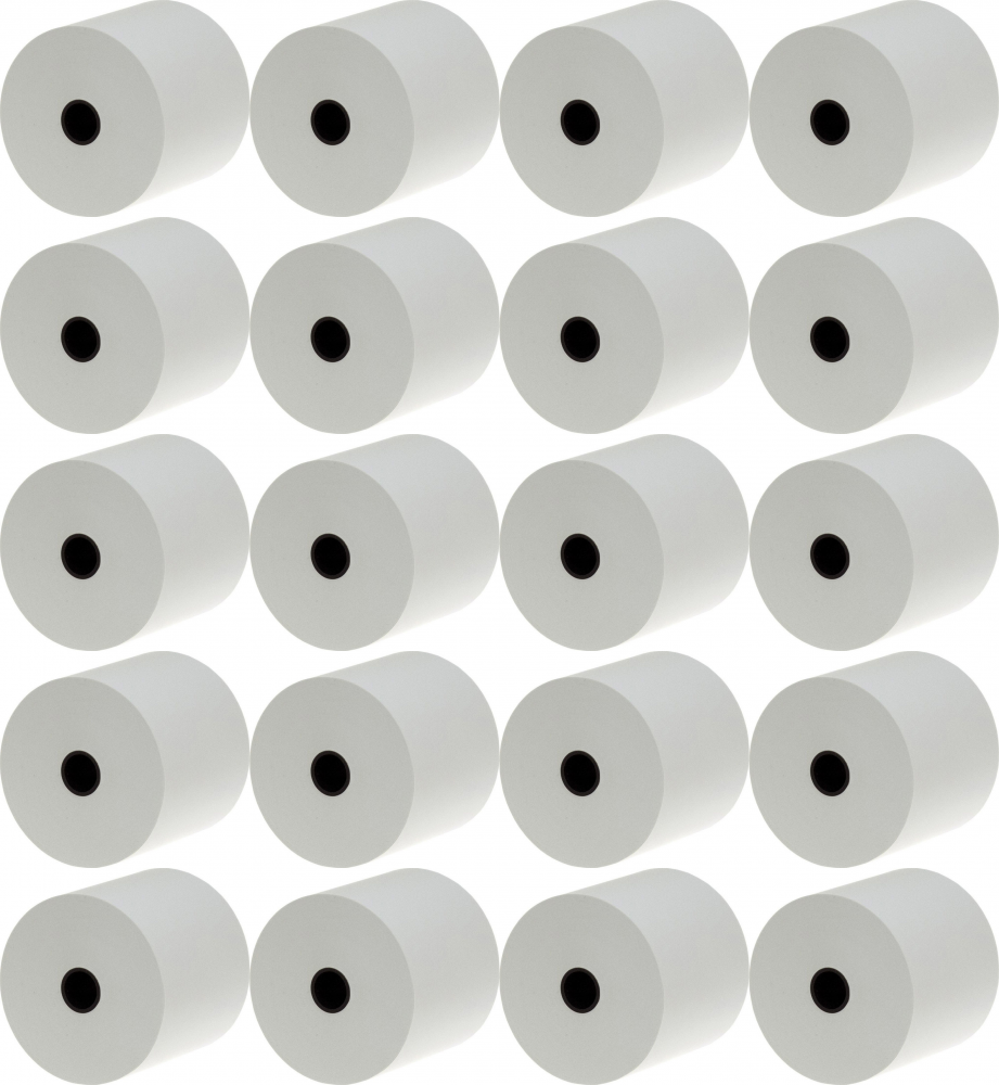 20x Rolka termiczna Drescher Polska Sp. z o.o., 28mm x 25m, 48g/m2, BPA Free, biały