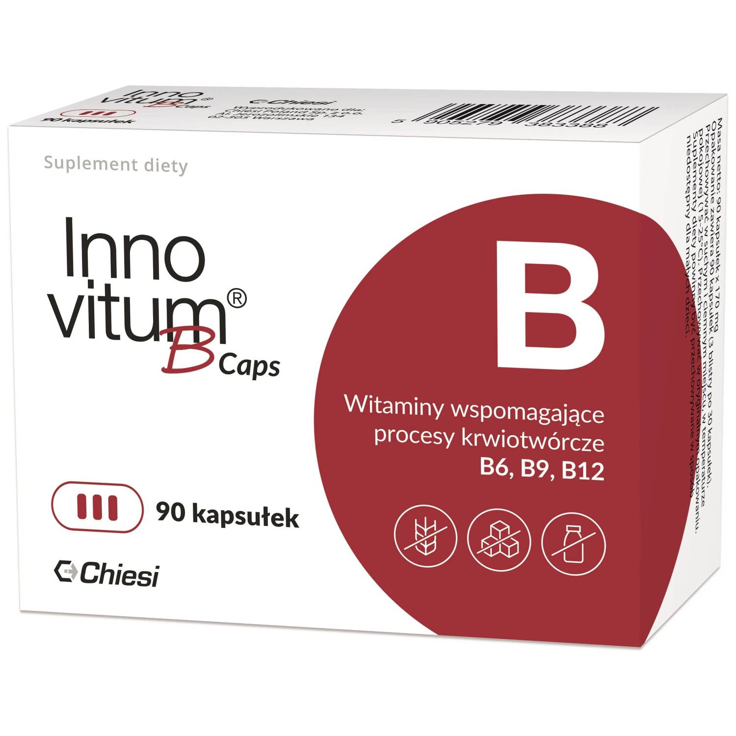 Innovitum b caps, 90 kapsułek